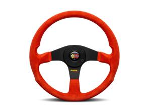 MOMO Corse 2.0 Steering Wheel - Red Suede - VMCO2SRE351PR